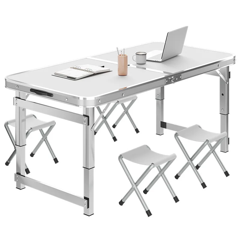 Aluminum alloy night market stall small table portable simple stall barbecue home table and chair outdoor folding table
Aluminum alloy night market stall small table portable simple stall barbecue home table and chair outdoor folding table