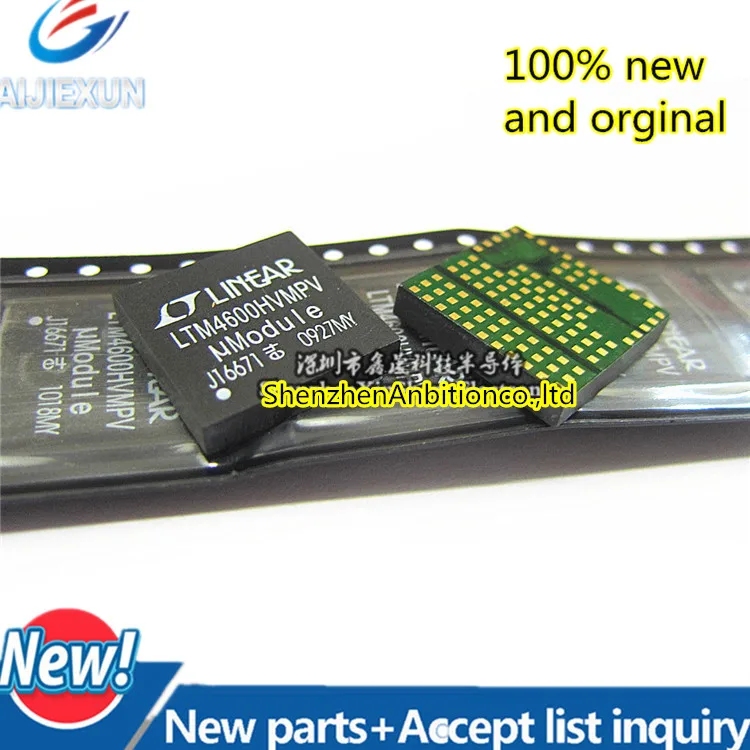 1 шт. 100% новый и оригинальный LTM4600HVMPV LTM4600 LGA104 10A, 28VIN High Effi тонкий DC/DC uModule большой запас
1 шт. 100% новый и оригинальный LTM4600HVMPV LTM4600 LGA104 10A, 28VIN High Effi тонкий DC/DC uModule большой запас
