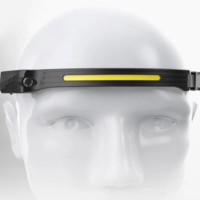 USB Rechargeable Sensor Fishing Headlight COB LED Built-in Battery Headlamp Flashlight Lamp Torch 2 Lighting Modes Work Light
USB Rechargeable Sensor Fishing Headlight COB LED Built-in Battery Headlamp Flashlight Lamp Torch 2 Lighting Modes Work Light