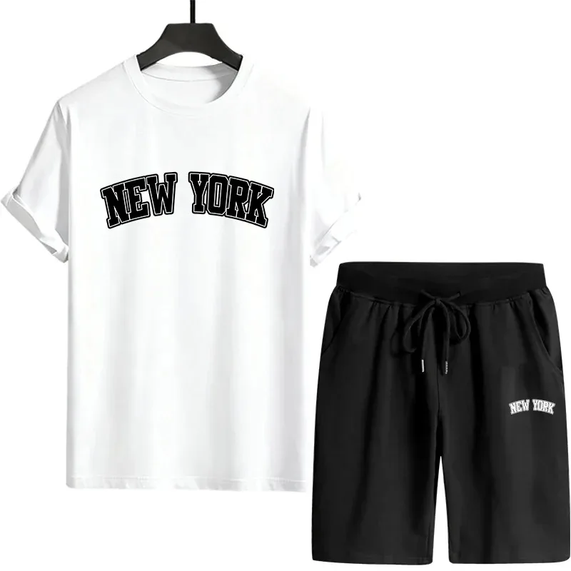 Outdoors Jogging Sport Single Piece Versatile Short-sleeved T-shirt and Sports Short Daily Men's Tracksuit Casual
Outdoors Jogging Sport Single Piece Versatile Short-sleeved T-shirt and Sports Short Daily Men's Tracksuit Casual