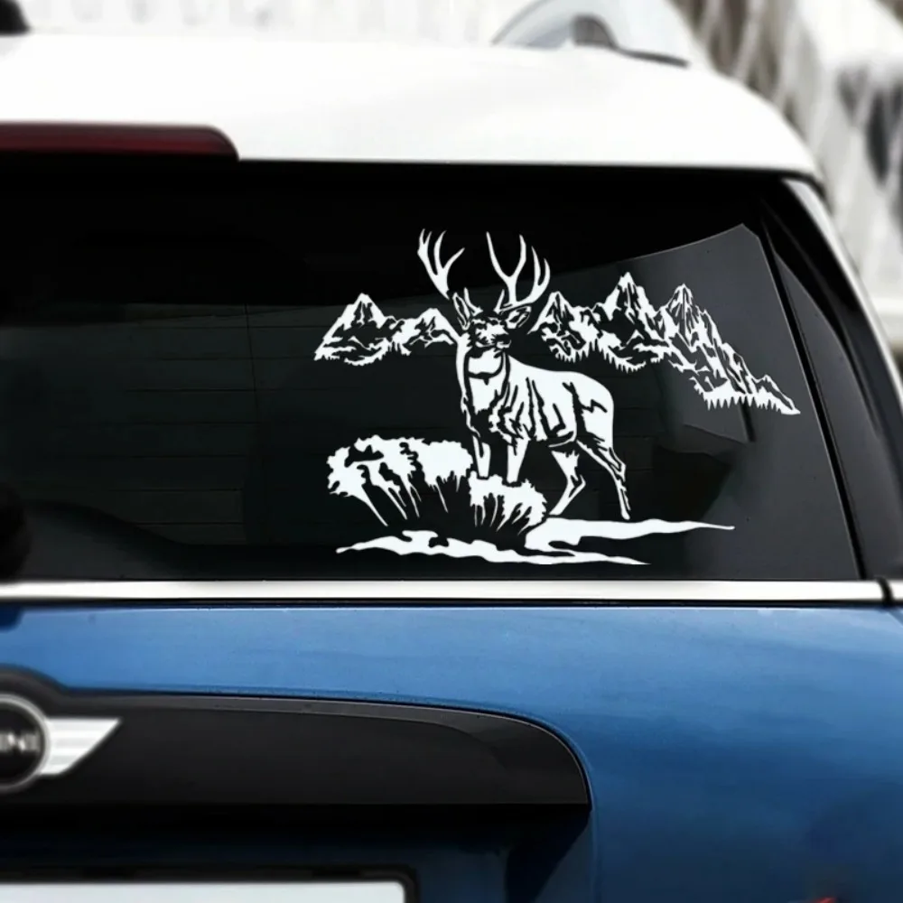 Mountain Deer Hunting Scene Waterproof Vinyl Sticker, 2D Flat Decal for Car Body Bumper Rear Window Decor
Mountain Deer Hunting Scene Waterproof Vinyl Sticker, 2D Flat Decal for Car Body Bumper Rear Window Decor