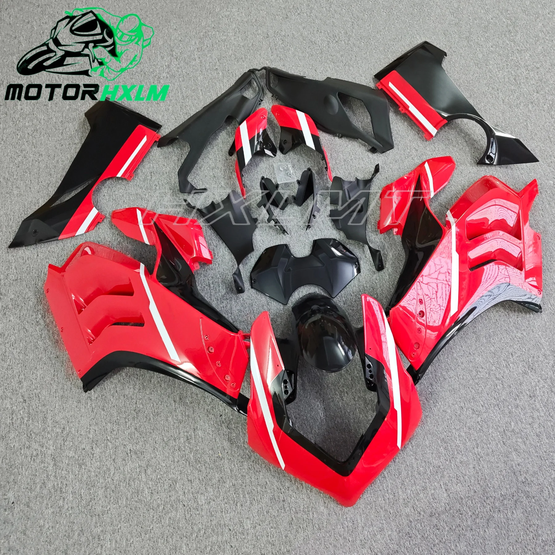 NEW Glossy Red Black Body ABS Injection Motorcycle Fairing Kit Two Seater For Ducati Panigale V4S V4 S 2021 2022 2023 2024
NEW Glossy Red Black Body ABS Injection Motorcycle Fairing Kit Two Seater For Ducati Panigale V4S V4 S 2021 2022 2023 2024