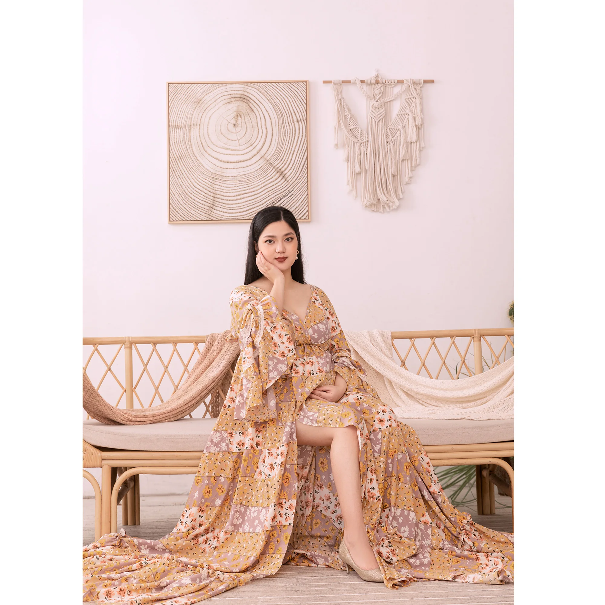Don&Judy Flare Sleeve Bride Party Wedding Dresses Bohemian V-neck Prom Evening Beach Gown for Pregnancy Women Vestidos De Fiesta
Don&Judy Flare Sleeve Bride Party Wedding Dresses Bohemian V-neck Prom Evening Beach Gown for Pregnancy Women Vestidos De Fiesta