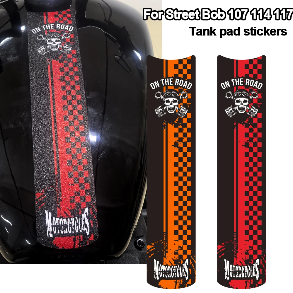 Наклейки-защита на бак и обтекатель для мотоциклов Street Bob 107, 114, 117: водонепроницаемый комплект для тюнинга
Наклейки-защита на бак и обтекатель для мотоциклов Street Bob 107, 114, 117: водонепроницаемый комплект для тюнинга