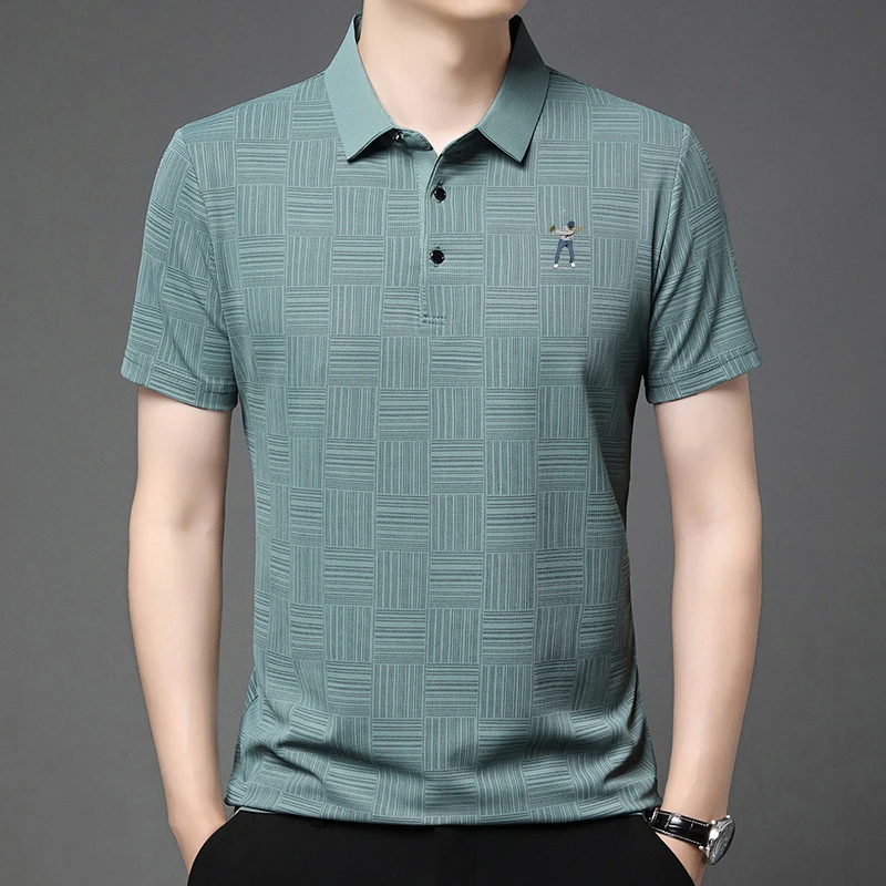 2025 Men's New Printed Business Casual Short sleeved POLO Shirt Fashion Short sleeved Comfortable and Breathable Top
2025 Men's New Printed Business Casual Short sleeved POLO Shirt Fashion Short sleeved Comfortable and Breathable Top