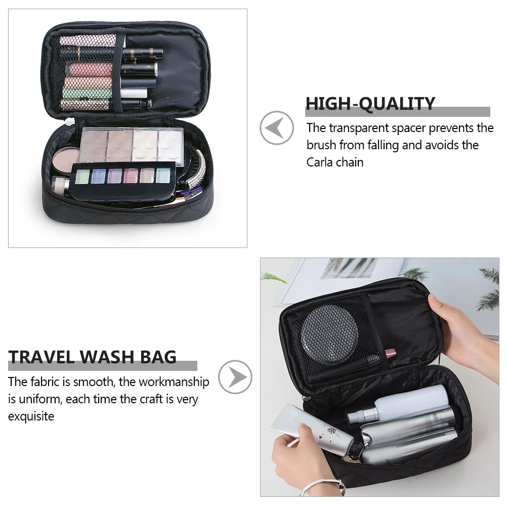 Bag Travel Toiletry Portable ganizer Pouch Makeup Wash Bag Storage For Women Mini Resistant Durable Short
Bag Travel Toiletry Portable ganizer Pouch Makeup Wash Bag Storage For Women Mini Resistant Durable Short