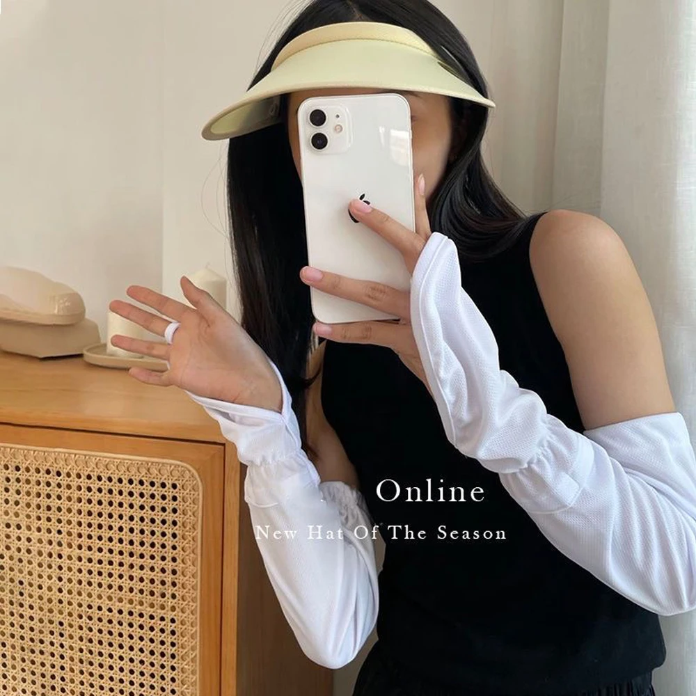 Summer Driving Sleeves Sun Protection Thin Ice Silk Hand Sleeve Women's Electric Car Cover Finger Loose Gloves UV Protection
Summer Driving Sleeves Sun Protection Thin Ice Silk Hand Sleeve Women's Electric Car Cover Finger Loose Gloves UV Protection
