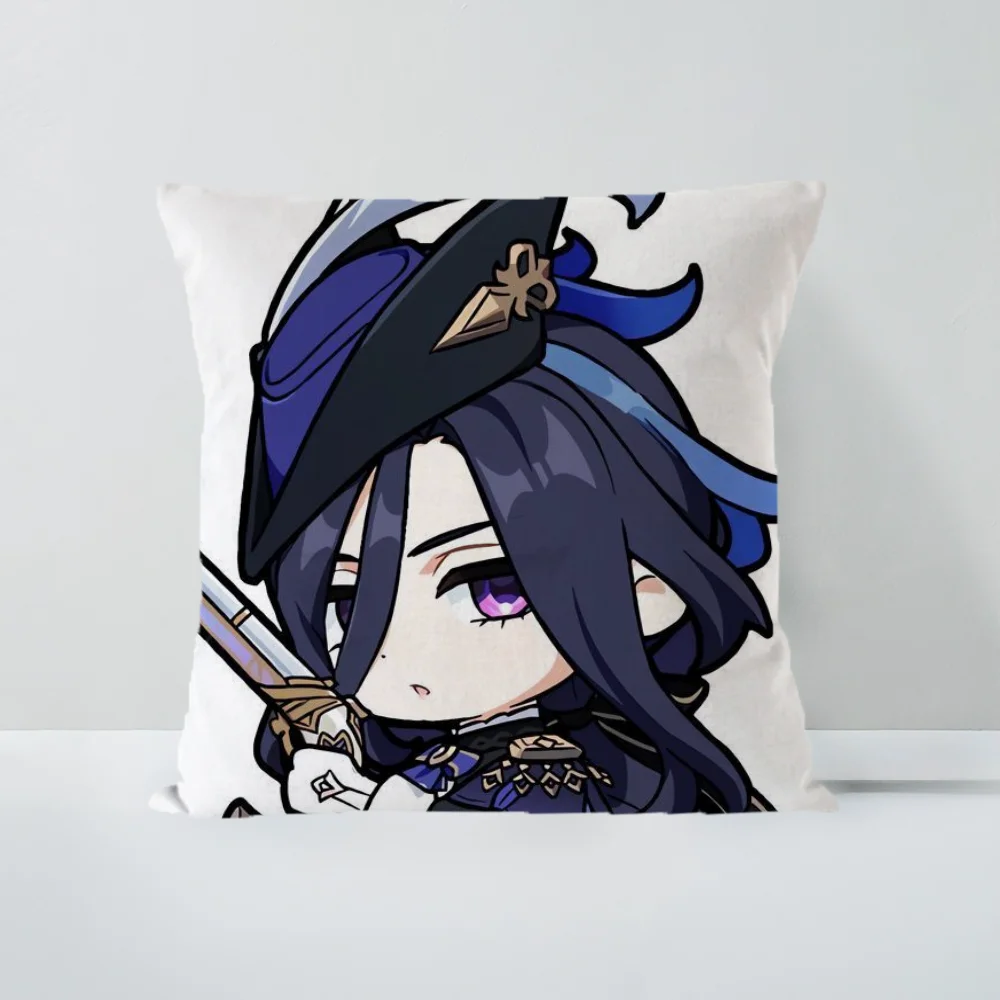 Genshin Impact Clorinde High Quality Luxury Cushion Cover for Pillow Cases Decorative Ornamental Pillows Room Decorating Items
Genshin Impact Clorinde High Quality Luxury Cushion Cover for Pillow Cases Decorative Ornamental Pillows Room Decorating Items