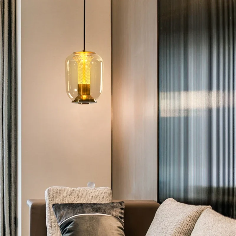 SANDYHA Modern Minimalist Glass Pendant Light Hanging Chandelier Dining Table Lighting for Living Room Bedroom Decoration Home
SANDYHA Modern Minimalist Glass Pendant Light Hanging Chandelier Dining Table Lighting for Living Room Bedroom Decoration Home