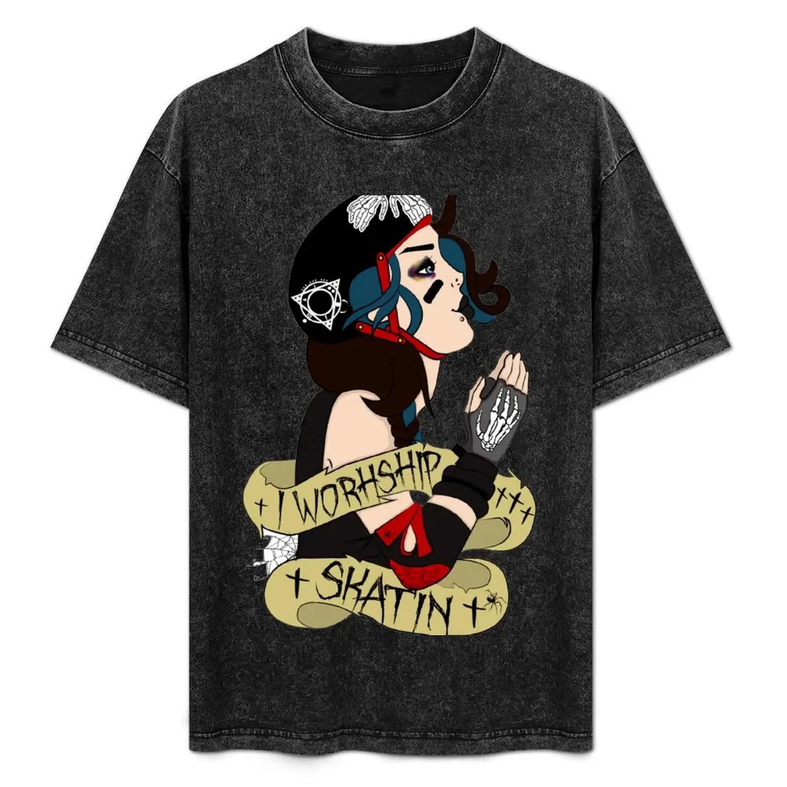 I Worship Skatin T-Shirt Plus Size Simple Casual Top
I Worship Skatin T-Shirt Plus Size Simple Casual Top