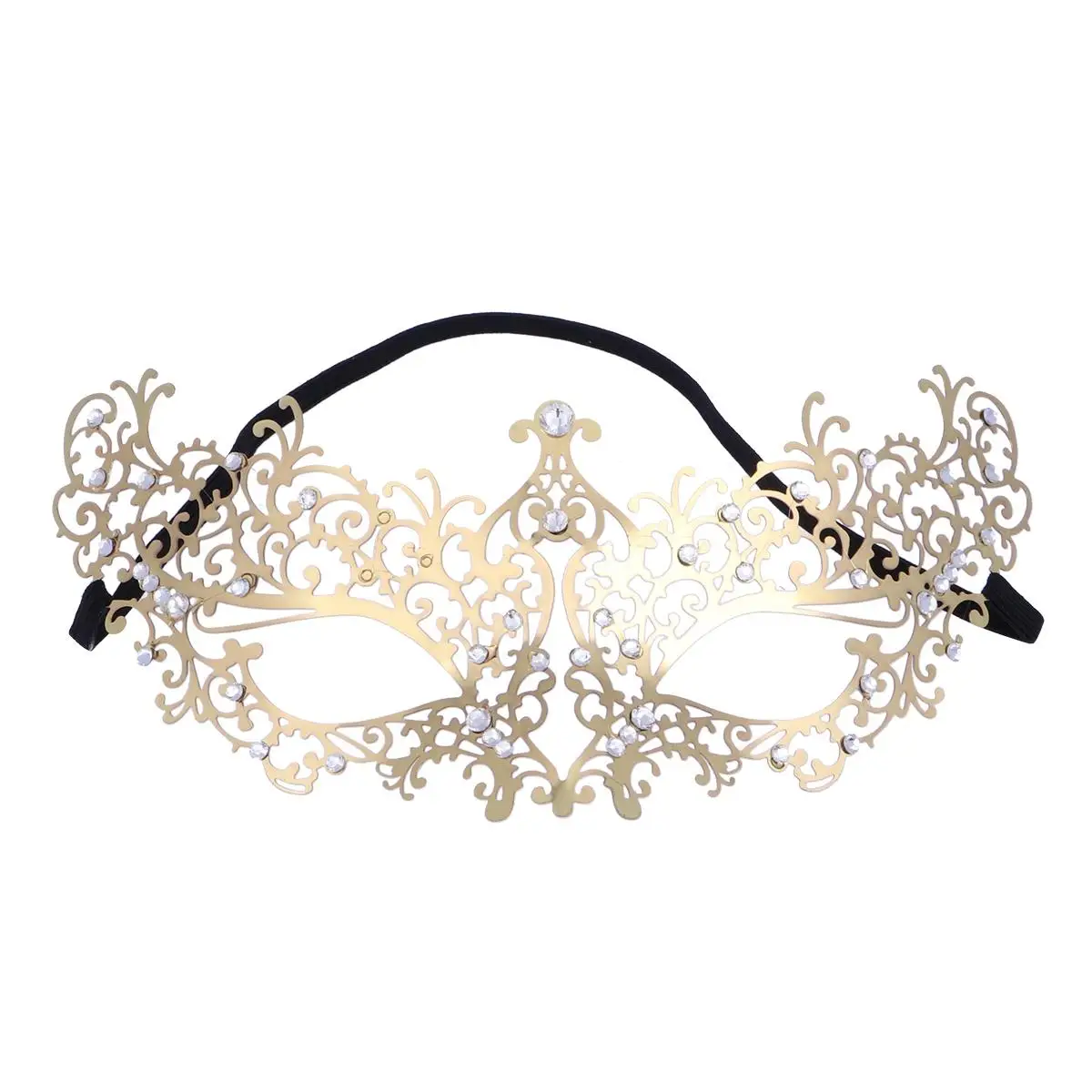 Rhinestone Lightweight Comfortable Masquerade Masks for Women Carnival Cosplay Golden Props Photoshoot Accessories
Rhinestone Lightweight Comfortable Masquerade Masks for Women Carnival Cosplay Golden Props Photoshoot Accessories
