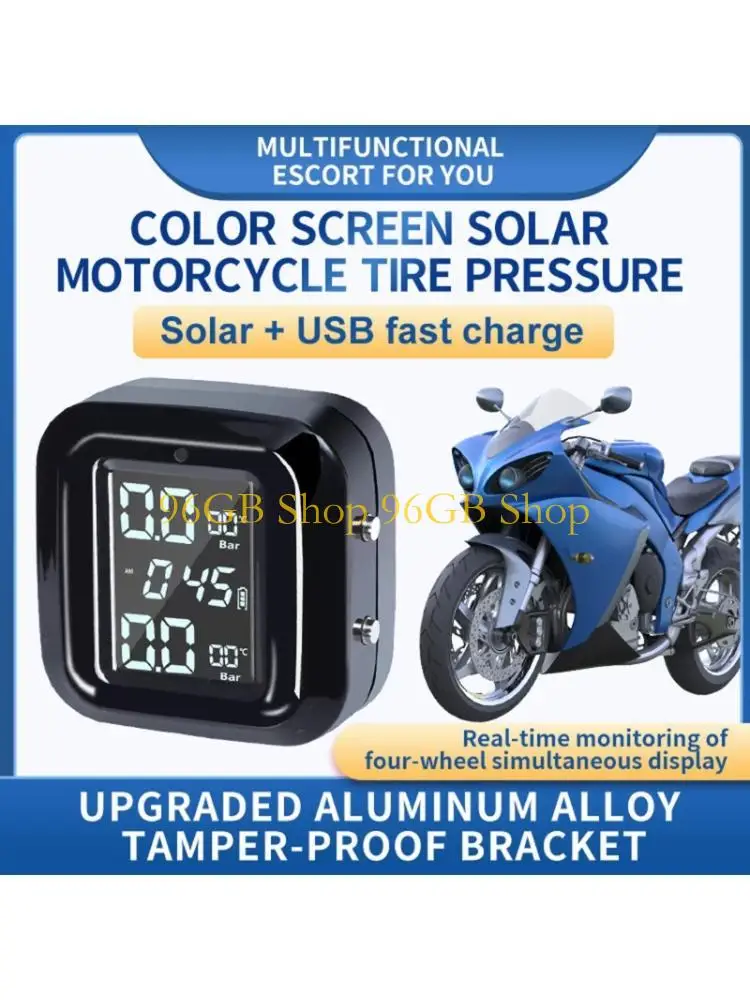 96GB Tire Pressure Sensors With High Low Pressure Temperature Alarm Waterproof
96GB Tire Pressure Sensors With High Low Pressure Temperature Alarm Waterproof