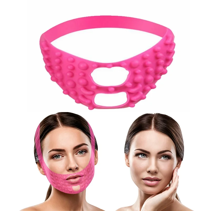 Face Lifting Mask V Shaped Slimming Double Chin Reduction Anti Wrinkle Skin Firming 3D Silicone Facial Massager Belt Tool Home
Face Lifting Mask V Shaped Slimming Double Chin Reduction Anti Wrinkle Skin Firming 3D Silicone Facial Massager Belt Tool Home