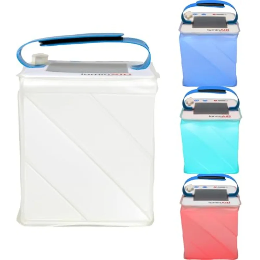 Nova Colors Solar Camping Lantern - Twist-to-Inflate LED Lamp with 8 Color Modes Perfect for Camping, Hiking, Travel and More -
Nova Colors Solar Camping Lantern - Twist-to-Inflate LED Lamp with 8 Color Modes Perfect for Camping, Hiking, Travel and More -
