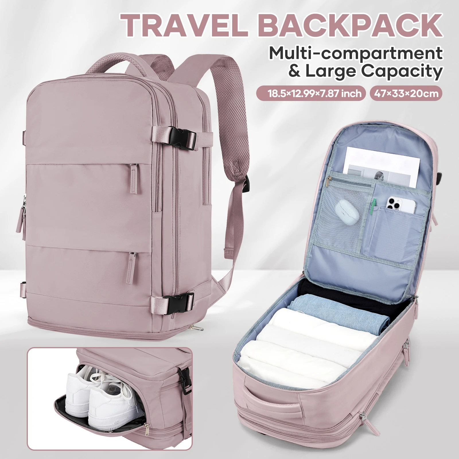 Cabin Airplane Travel Backpack Hand Luggage Aircraft Short Travel Backpack College School Backpack Laptop Backpack for Women Men
Cabin Airplane Travel Backpack Hand Luggage Aircraft Short Travel Backpack College School Backpack Laptop Backpack for Women Men