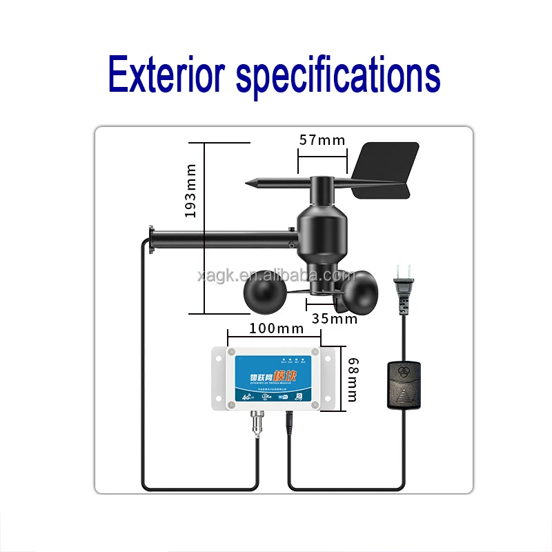 Weather Station Anemometer Wind Speed Sensor High precision wind speed and direction analog wireless control sensors
Weather Station Anemometer Wind Speed Sensor High precision wind speed and direction analog wireless control sensors