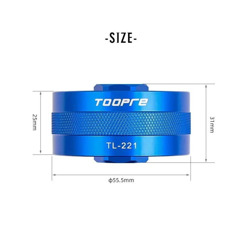 TOOPRE 5 in 1 Bottom Bracket Tool Remover Bike Repair Wrench for BBR60 BBR9100 FSA386 MTB Road Bike Installation Removal Tool
TOOPRE 5 in 1 Bottom Bracket Tool Remover Bike Repair Wrench for BBR60 BBR9100 FSA386 MTB Road Bike Installation Removal Tool