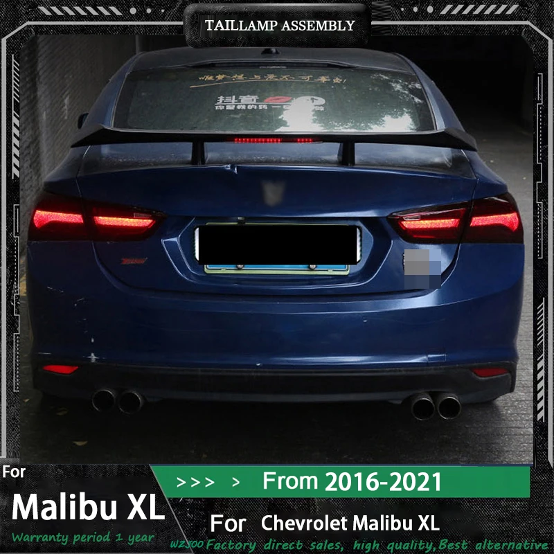 Car Accessories for Chevrolet Malibu Rear Lights 2016-2022 Chevrolet Malibu XL Tail Light Rear DRL Fog Brake Turn Signal Reverse
Car Accessories for Chevrolet Malibu Rear Lights 2016-2022 Chevrolet Malibu XL Tail Light Rear DRL Fog Brake Turn Signal Reverse