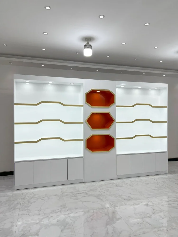 Customized Cosmetics Display Cabinet Barber Nail Shop Product Cabinet Beauty Salon Display Cabinet Skin Care Products Shelf
Customized Cosmetics Display Cabinet Barber Nail Shop Product Cabinet Beauty Salon Display Cabinet Skin Care Products Shelf