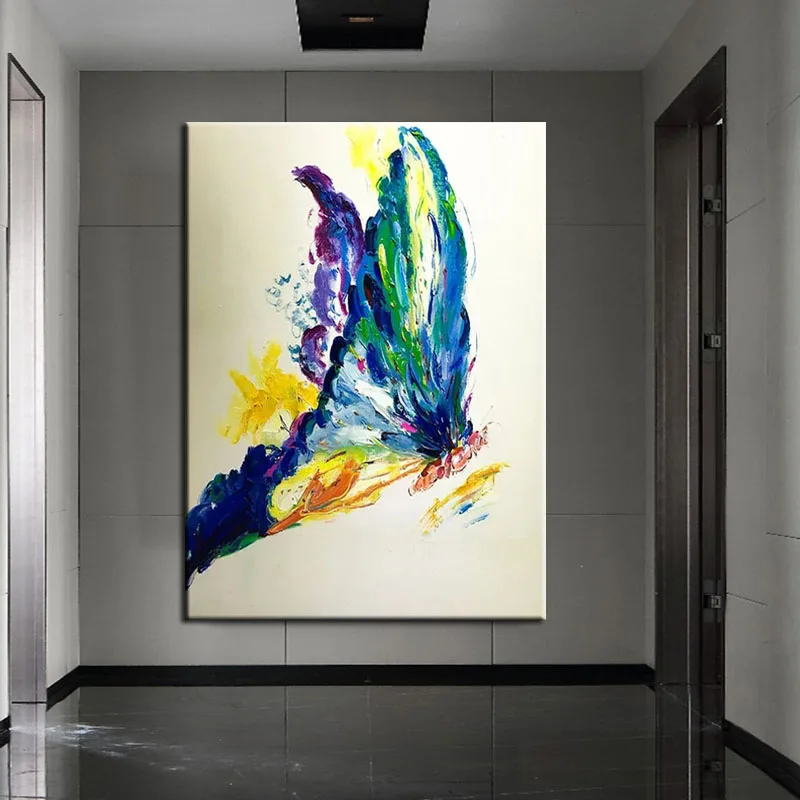 High Quality Free Shipping Modern 100% Handmade Butterfly Art Oil Painting Animal Abstract Home Decoration Acrylic No Framed
High Quality Free Shipping Modern 100% Handmade Butterfly Art Oil Painting Animal Abstract Home Decoration Acrylic No Framed