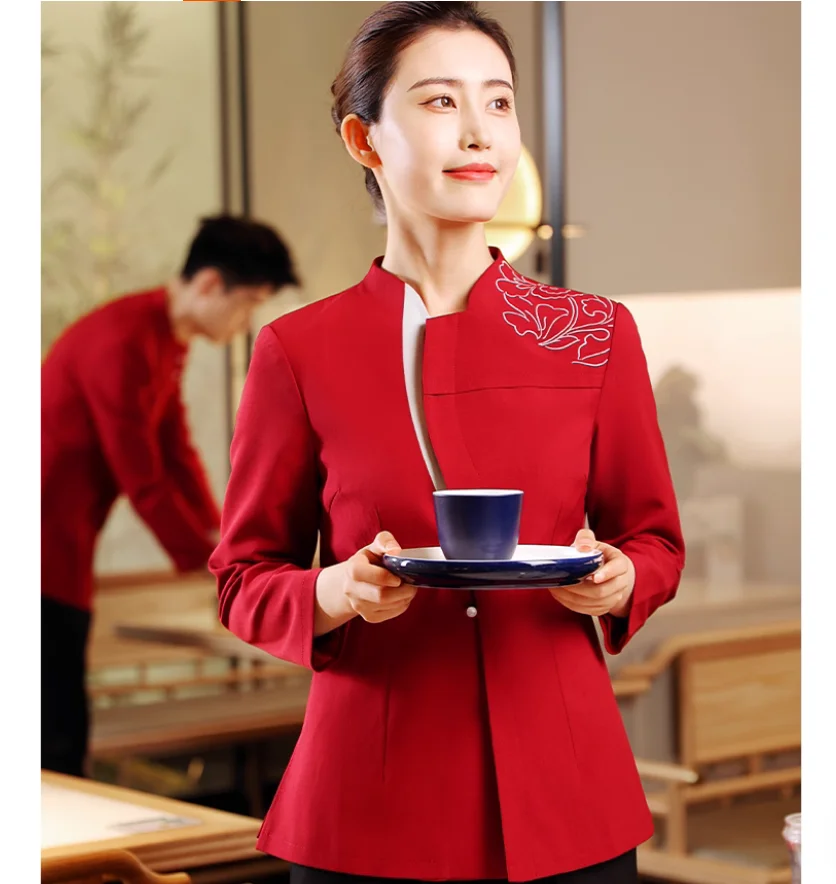 Long and Short Sleeve Catering Waiter Work Clothes Hotel Customized Clothing
Long and Short Sleeve Catering Waiter Work Clothes Hotel Customized Clothing