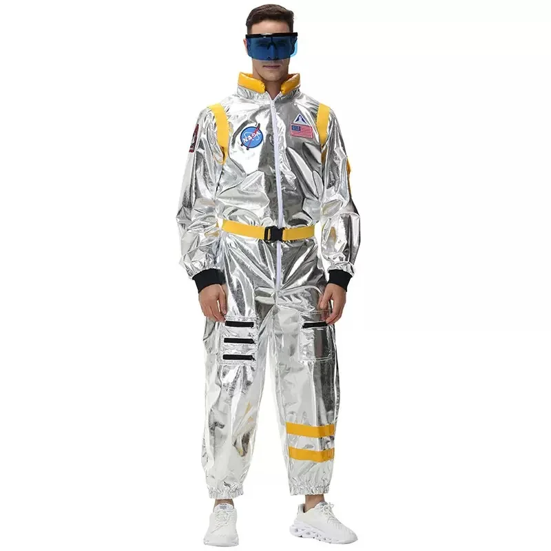 Men Astronaut Space Suit Cosplay Halloween Cosmonaut Uniform Costumes Carnival Purim Parade Stage Role Play Showing Party Dress
Men Astronaut Space Suit Cosplay Halloween Cosmonaut Uniform Costumes Carnival Purim Parade Stage Role Play Showing Party Dress