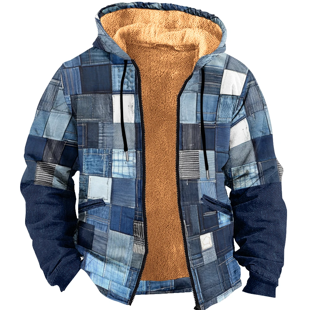 Premium Thick and Warm Men's Hoodie with Wool and Cashmere Blend for Winter Casual Hoodie Zipper Anti-Cold Jacket Fashionable
Premium Thick and Warm Men's Hoodie with Wool and Cashmere Blend for Winter Casual Hoodie Zipper Anti-Cold Jacket Fashionable