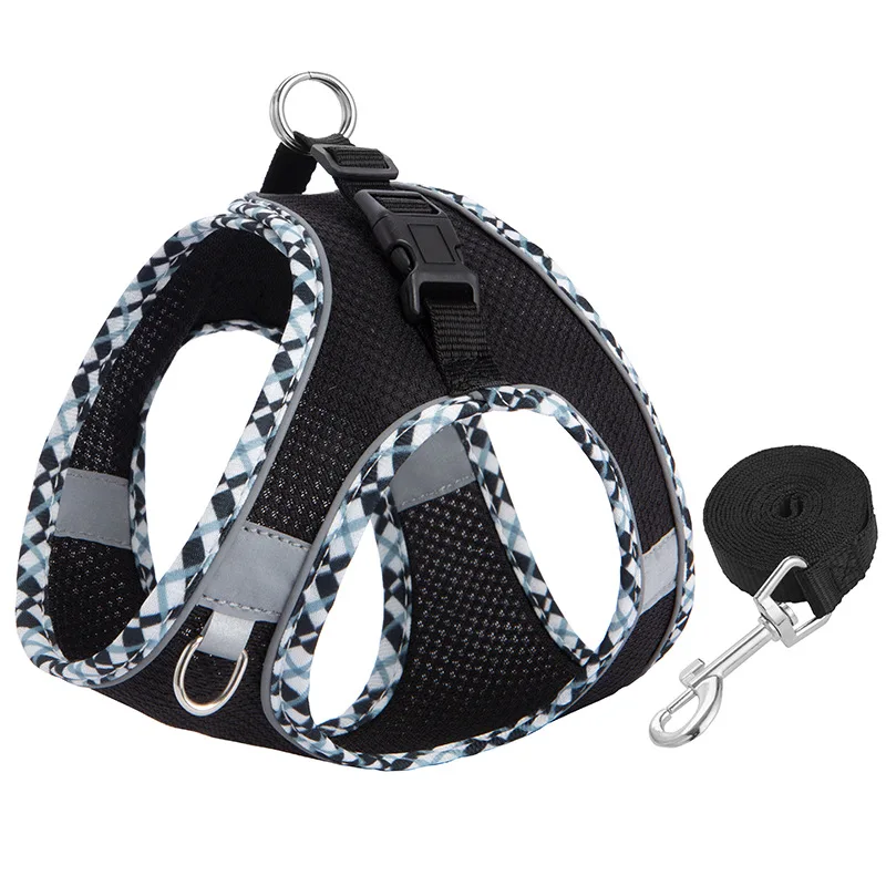 Dog Harness Vest Chest Cat Collars Rope Adjustable Breathable Mesh Dog Harness Clothes Outdoor Walking Small Medium Pet Supplies
Dog Harness Vest Chest Cat Collars Rope Adjustable Breathable Mesh Dog Harness Clothes Outdoor Walking Small Medium Pet Supplies