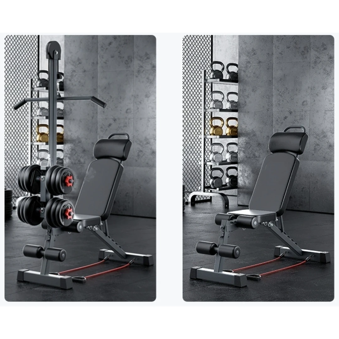 Adjustable Modern Workout Bench Steel Metal Incline Dumbbell Bench Portable Foldable Safety Feature for Training
Adjustable Modern Workout Bench Steel Metal Incline Dumbbell Bench Portable Foldable Safety Feature for Training