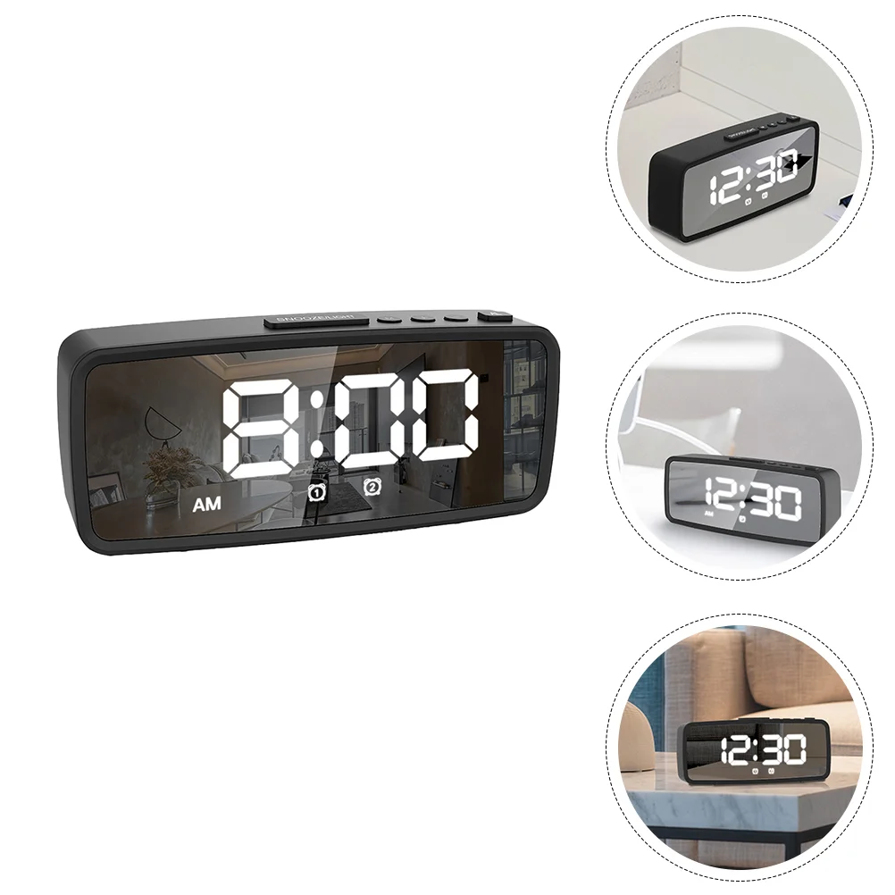 LED Electronic Alarm Clock USB Timer Digital Small Radio Home Projector Desktop Travel
LED Electronic Alarm Clock USB Timer Digital Small Radio Home Projector Desktop Travel