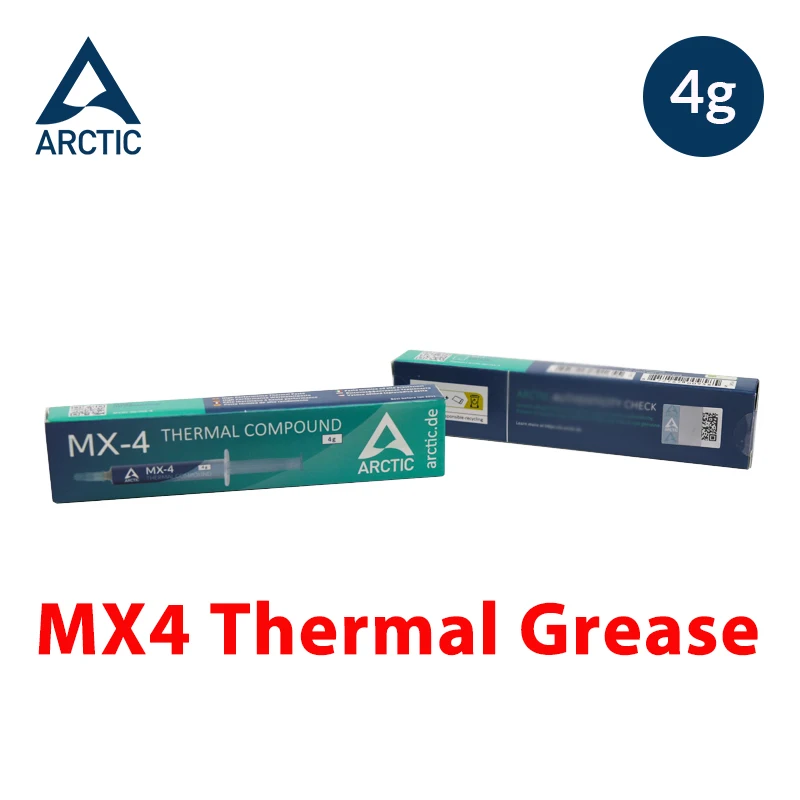 Термопаста Origin Arctic MX4 4g 8,5 Вт, теплопроводящая силиконовая смазка для ноутбуков, графических процессоров, чипов
Термопаста Origin Arctic MX4 4g 8,5 Вт, теплопроводящая силиконовая смазка для ноутбуков, графических процессоров, чипов