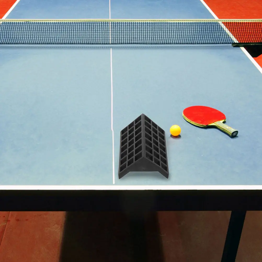 4Pcs Table Tennis Desk Corner Guard Black Plastic Ping Pong Table Protector Corner Wrap for Standard Indoor Tables
4Pcs Table Tennis Desk Corner Guard Black Plastic Ping Pong Table Protector Corner Wrap for Standard Indoor Tables