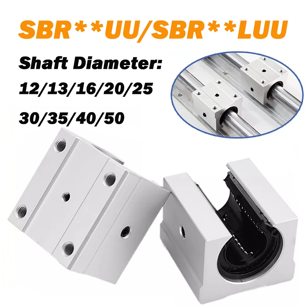 1 шт. с ЧПУ SBR12UU SBR13UU-SBR50UU SBR12LUU-SBR30LUU алюминиевый линейный шарикоподшипник с открытым движением, блок с ЧПУ
1 шт. с ЧПУ SBR12UU SBR13UU-SBR50UU SBR12LUU-SBR30LUU алюминиевый линейный шарикоподшипник с открытым движением, блок с ЧПУ