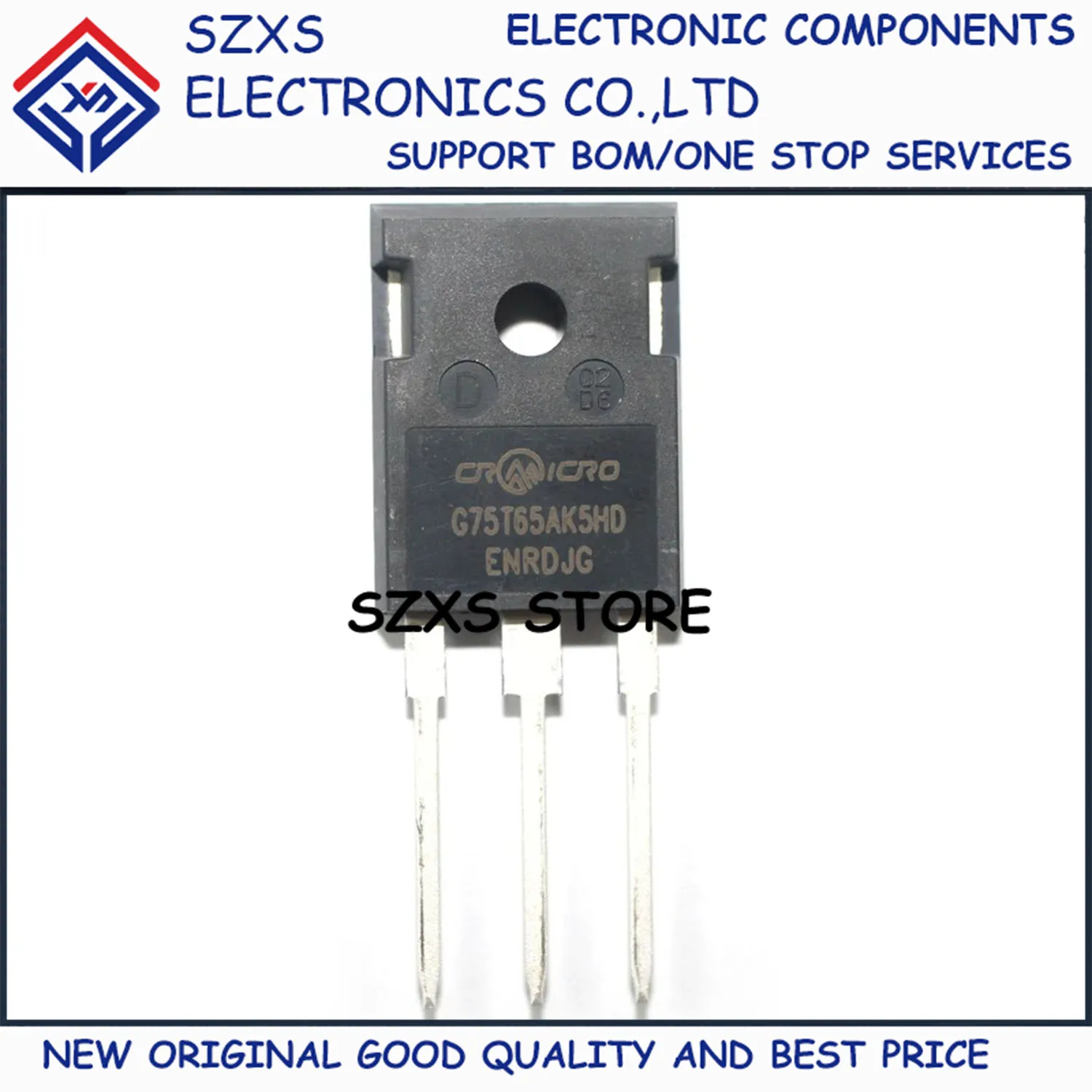 New Original 10Pcs CRG75T65AK5HD G75T65AK5HD CRG75T65AK5SD G75T65AK5SD TO-247 650V 75A IGBT Transistor In Stock Good Quality
New Original 10Pcs CRG75T65AK5HD G75T65AK5HD CRG75T65AK5SD G75T65AK5SD TO-247 650V 75A IGBT Transistor In Stock Good Quality