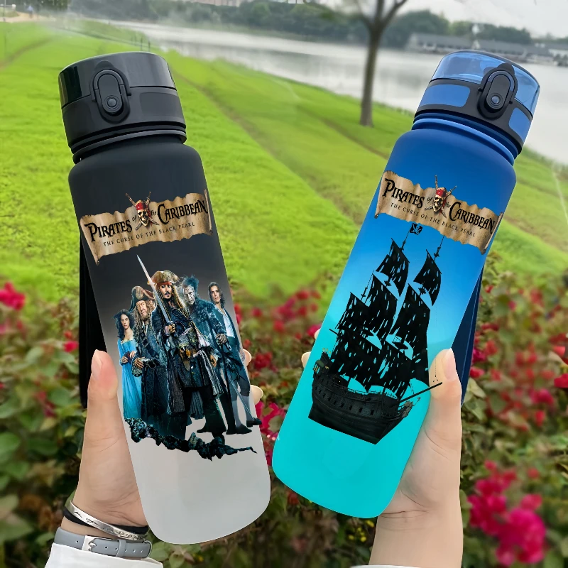 650ML Pirates of The Caribbean Movie Figure Water Cup Portable Children's Plastic Outdoor Large Capacity Antidrip Water Bottle
650ML Pirates of The Caribbean Movie Figure Water Cup Portable Children's Plastic Outdoor Large Capacity Antidrip Water Bottle