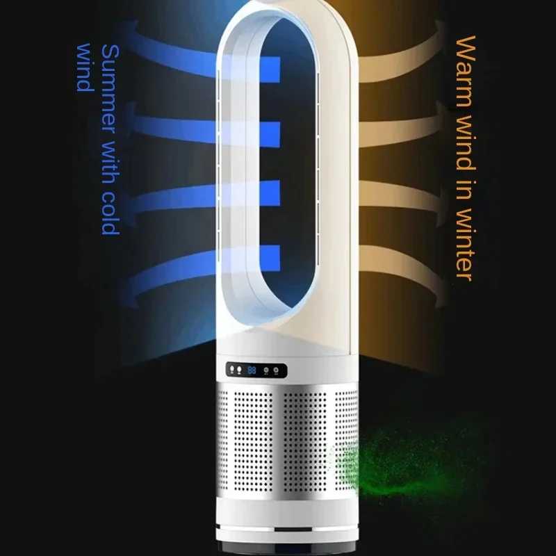 German Dual-Purpose Cooling & Heating Bladeless Fan –Household Silent Small Warm Air Heater,Vertical Floor Standing Electric Fan
German Dual-Purpose Cooling & Heating Bladeless Fan –Household Silent Small Warm Air Heater,Vertical Floor Standing Electric Fan
