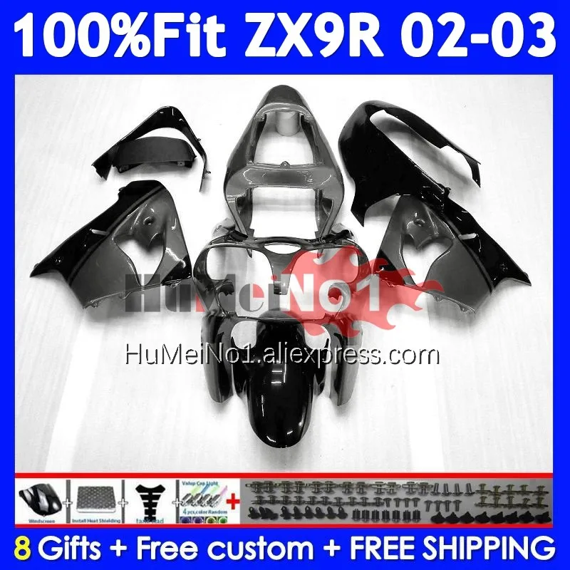 New Grey OEM Body For KAWASAKI NINJA ZX-9R ZX 9R 900 CC 9 R 215No.134 ZX900 ZX9 900CC ZX9R 02 03 2002 2003 Injection Fairing
New Grey OEM Body For KAWASAKI NINJA ZX-9R ZX 9R 900 CC 9 R 215No.134 ZX900 ZX9 900CC ZX9R 02 03 2002 2003 Injection Fairing