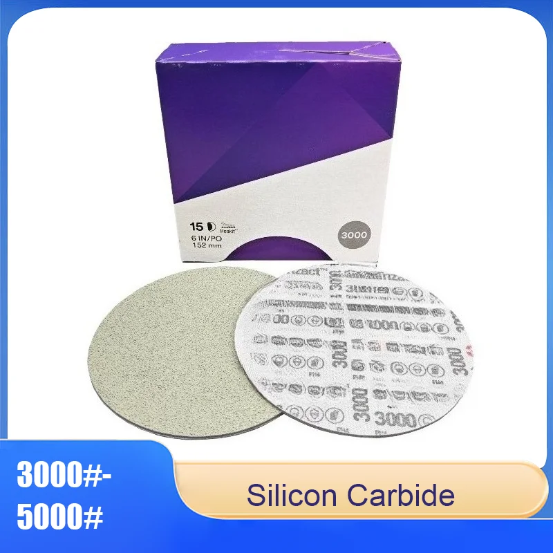 Pyramid Grinding Sand 6-Inch 3000-5000 Grit - Disc, Automotive Polishing Flocked Disc, Fine Grinding Polishing Pad
Pyramid Grinding Sand 6-Inch 3000-5000 Grit - Disc, Automotive Polishing Flocked Disc, Fine Grinding Polishing Pad