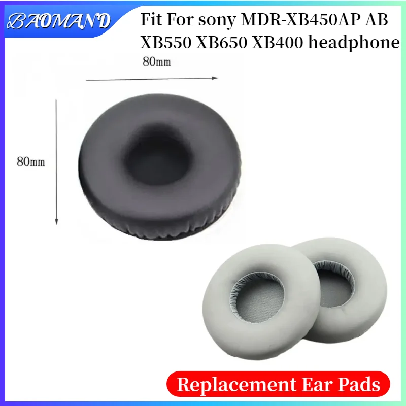 Replacement Ear Pads Cushions for sony MDR-XB450AP AB XB550 XB650 XB400 Headphone comfortable Sponge Soft Foam Cushion Earpads
Replacement Ear Pads Cushions for sony MDR-XB450AP AB XB550 XB650 XB400 Headphone comfortable Sponge Soft Foam Cushion Earpads