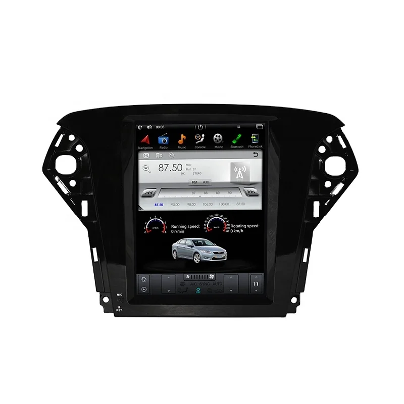 ZAIQU Top Fashion and High Sales 10.4 Inch GPS Navigation Auto Radio Car for FORD Mondeo 2007-2012 Car Play
ZAIQU Top Fashion and High Sales 10.4 Inch GPS Navigation Auto Radio Car for FORD Mondeo 2007-2012 Car Play