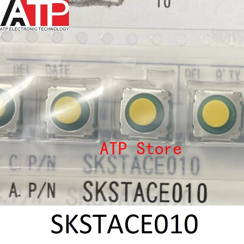 50pcs/lot New Original SKSTACE010 Tactile Switches SMT Top Push 0.9mm 7N Trav 100m Yellow 8.5x8.5x3mm
50pcs/lot New Original SKSTACE010 Tactile Switches SMT Top Push 0.9mm 7N Trav 100m Yellow 8.5x8.5x3mm