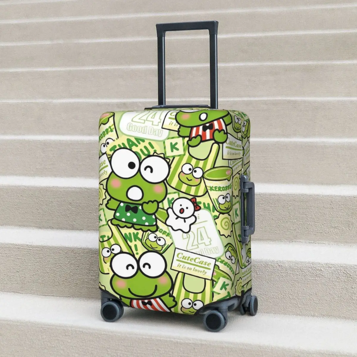 KEROKERO KEROPPI Sanrio аниме чехол для чемодана дорожная защита полетный эластичный чемодан
KEROKERO KEROPPI Sanrio аниме чехол для чемодана дорожная защита полетный эластичный чемодан