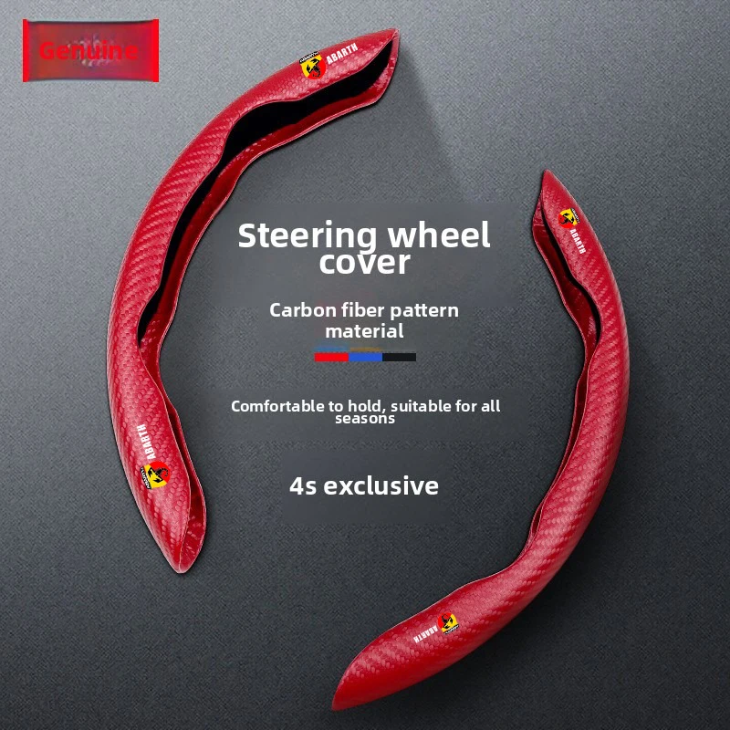 Carbon Fiber Car Steering Wheel Cover For Abbas Abarth Punto 124/125/500 Stilo Ducato Car Accessories
Carbon Fiber Car Steering Wheel Cover For Abbas Abarth Punto 124/125/500 Stilo Ducato Car Accessories