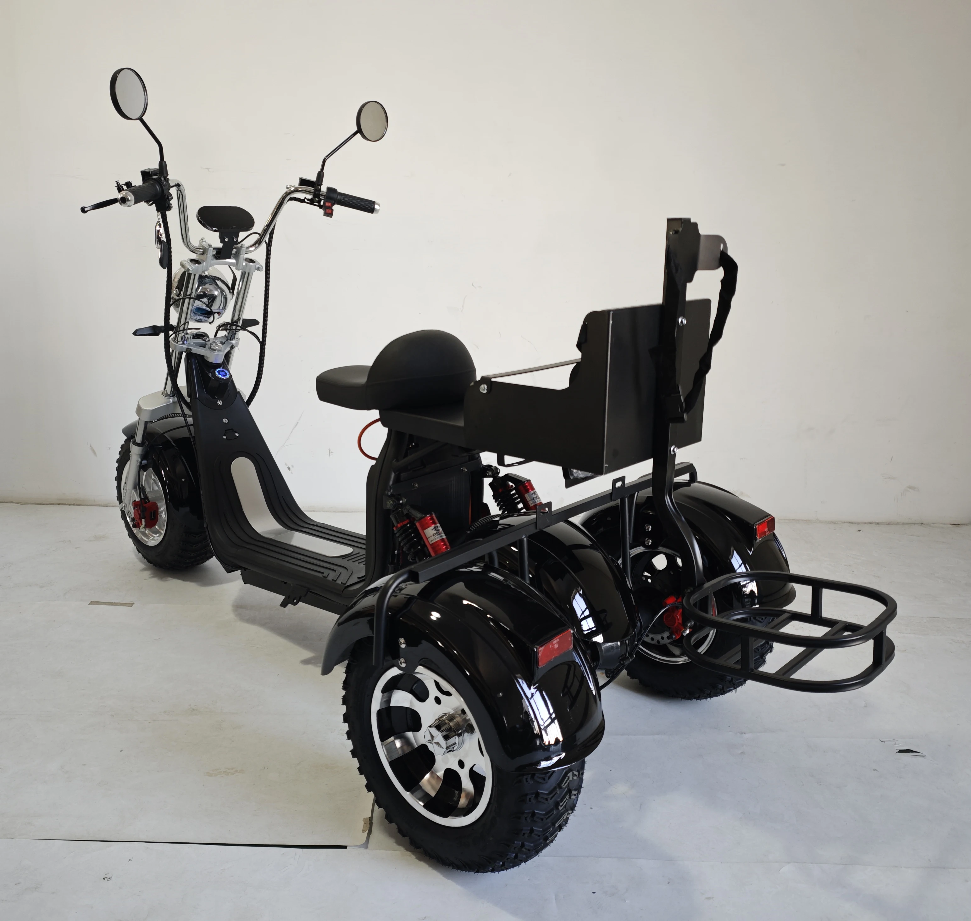 ZAIQU US/EU Warehouse Modern Style Fat Tire 60v Golf Scooter Adult 3 Wheel Electric Scooter Tricycle Citycoco with Pedals trike
ZAIQU US/EU Warehouse Modern Style Fat Tire 60v Golf Scooter Adult 3 Wheel Electric Scooter Tricycle Citycoco with Pedals trike