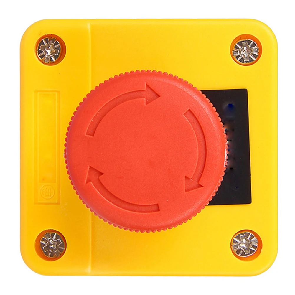 10A Latching E-Stop Button with 4 Screw Terminals for Industrial Control Panels Electromagnetic Starters and Relay Applications
10A Latching E-Stop Button with 4 Screw Terminals for Industrial Control Panels Electromagnetic Starters and Relay Applications