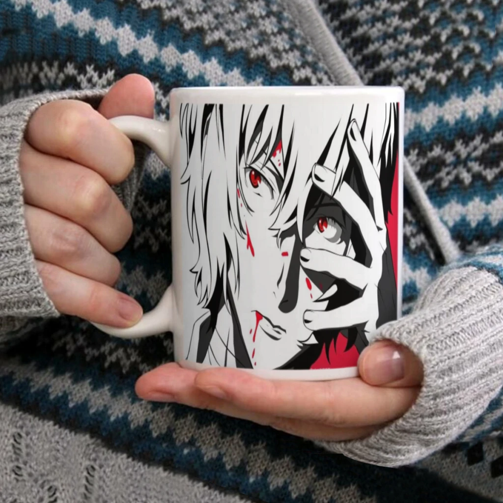 Japanese Anime Bungo Stray Dogs Ceramic Mug Perfect for Coffee Tea Double Sided Design for Unique Gift Idea
Japanese Anime Bungo Stray Dogs Ceramic Mug Perfect for Coffee Tea Double Sided Design for Unique Gift Idea