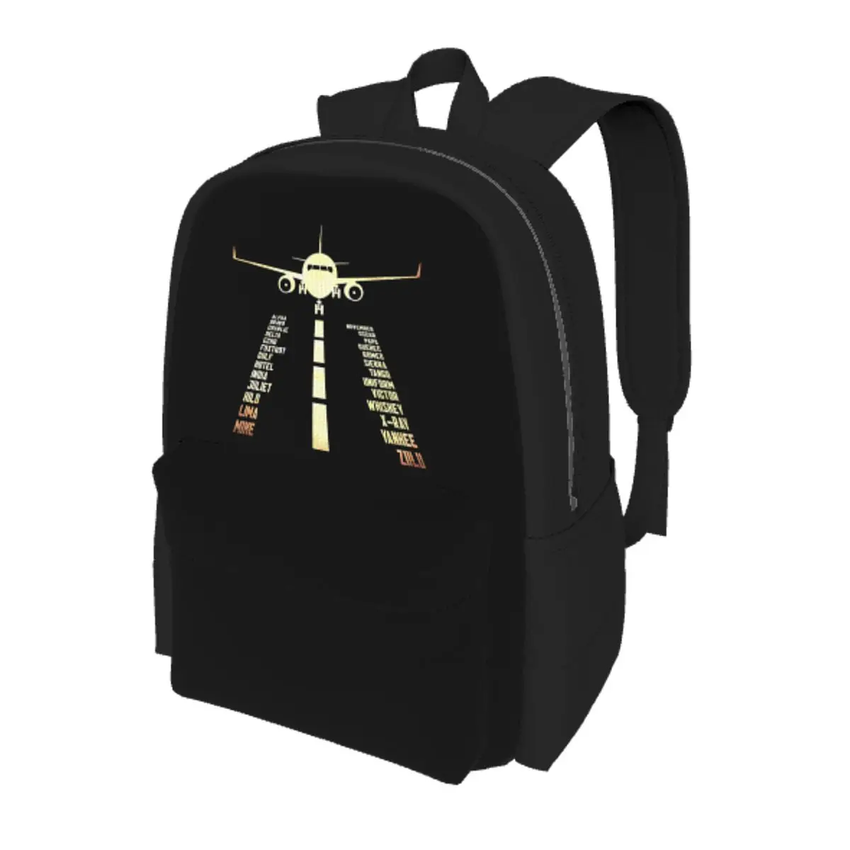 Airplane Airstrip Phonetic Alphabet Student Backpack School Bag Hiking Travel Daypack for Boys Girls Bookbag Shoulder Bags
Airplane Airstrip Phonetic Alphabet Student Backpack School Bag Hiking Travel Daypack for Boys Girls Bookbag Shoulder Bags
