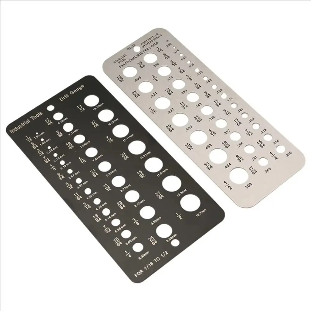 29 Holes Drill Gauge Bolt Wire Hanging Hole Design Drill Template Sturdy Stainless Steel Drill Bit Checker Plate Gauging
29 Holes Drill Gauge Bolt Wire Hanging Hole Design Drill Template Sturdy Stainless Steel Drill Bit Checker Plate Gauging