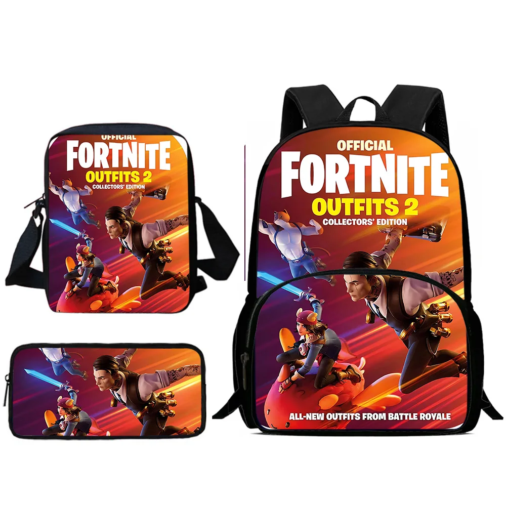 Hot Game Design Child Backpacks Shoulder Bag Pencil Case Pupil Large Capacity School Bags F-FortniteS for Boys Girls Best Gift
Hot Game Design Child Backpacks Shoulder Bag Pencil Case Pupil Large Capacity School Bags F-FortniteS for Boys Girls Best Gift