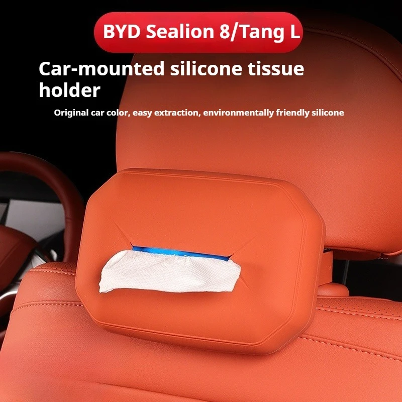 Fit For BYD Sealion 8 Tang L Dmi/P EV Car Tissue Bag Silicone Headrest Ornament In-Car Tissue Box
Fit For BYD Sealion 8 Tang L Dmi/P EV Car Tissue Bag Silicone Headrest Ornament In-Car Tissue Box